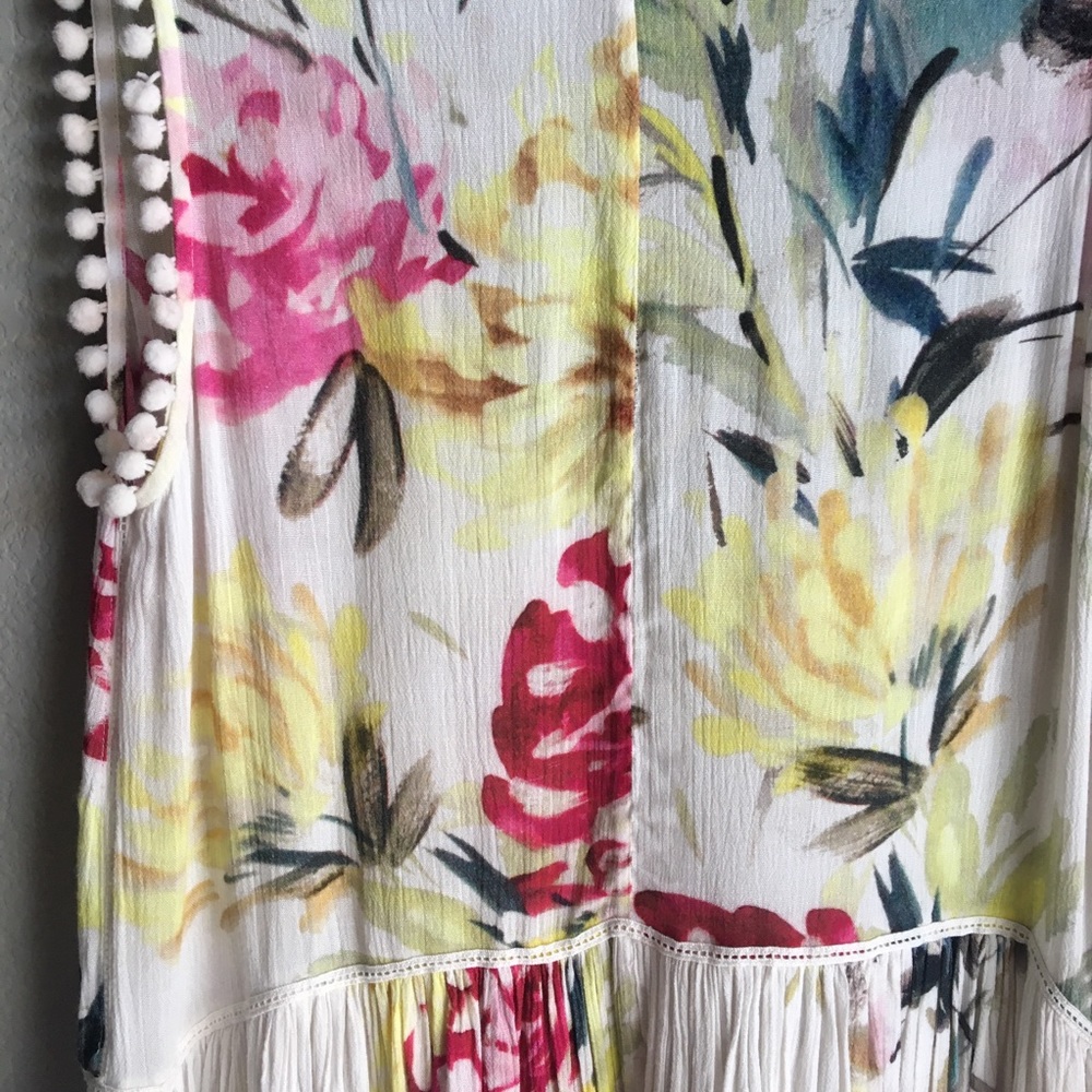 Anthropologie Lattice Floral Dress - Picture 10 of 10